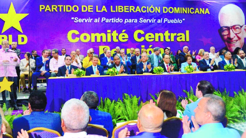 Reunion de comitÃ¨ central del Partido de la Liberacion Dominicana PLD en la casa nacional del partido. 11-8-2019 HOY/ Ariel Gomez