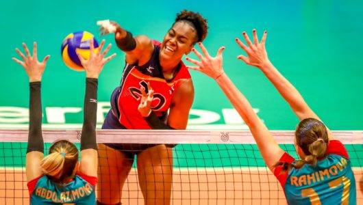 Voleibol vence Azerbaijan en preolímpico; Brenda montó show