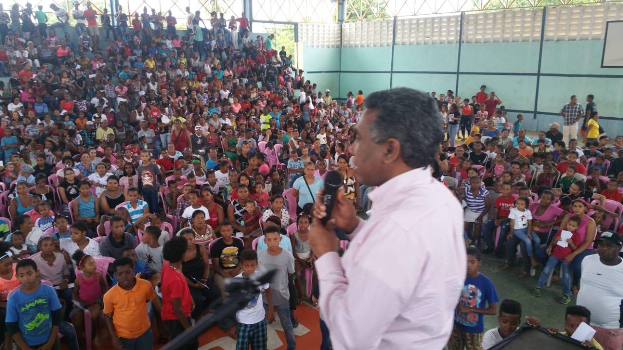 Félix Bautista y Hanoi Sánchez lanzan sus precandidaturas a senador y alcalde por San Juan