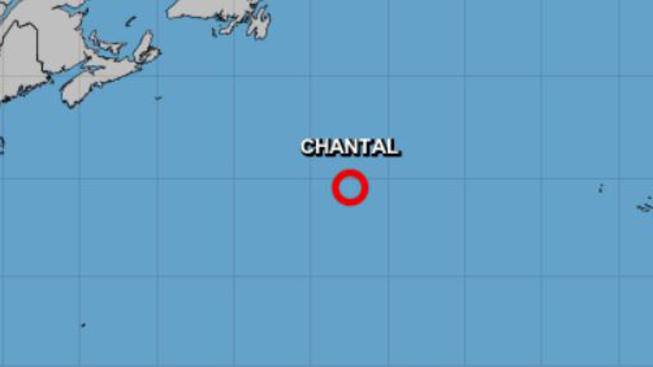 La tormenta Chantal se debilitó y pasó a ser depresión tropical mientras recorre el Atlántico