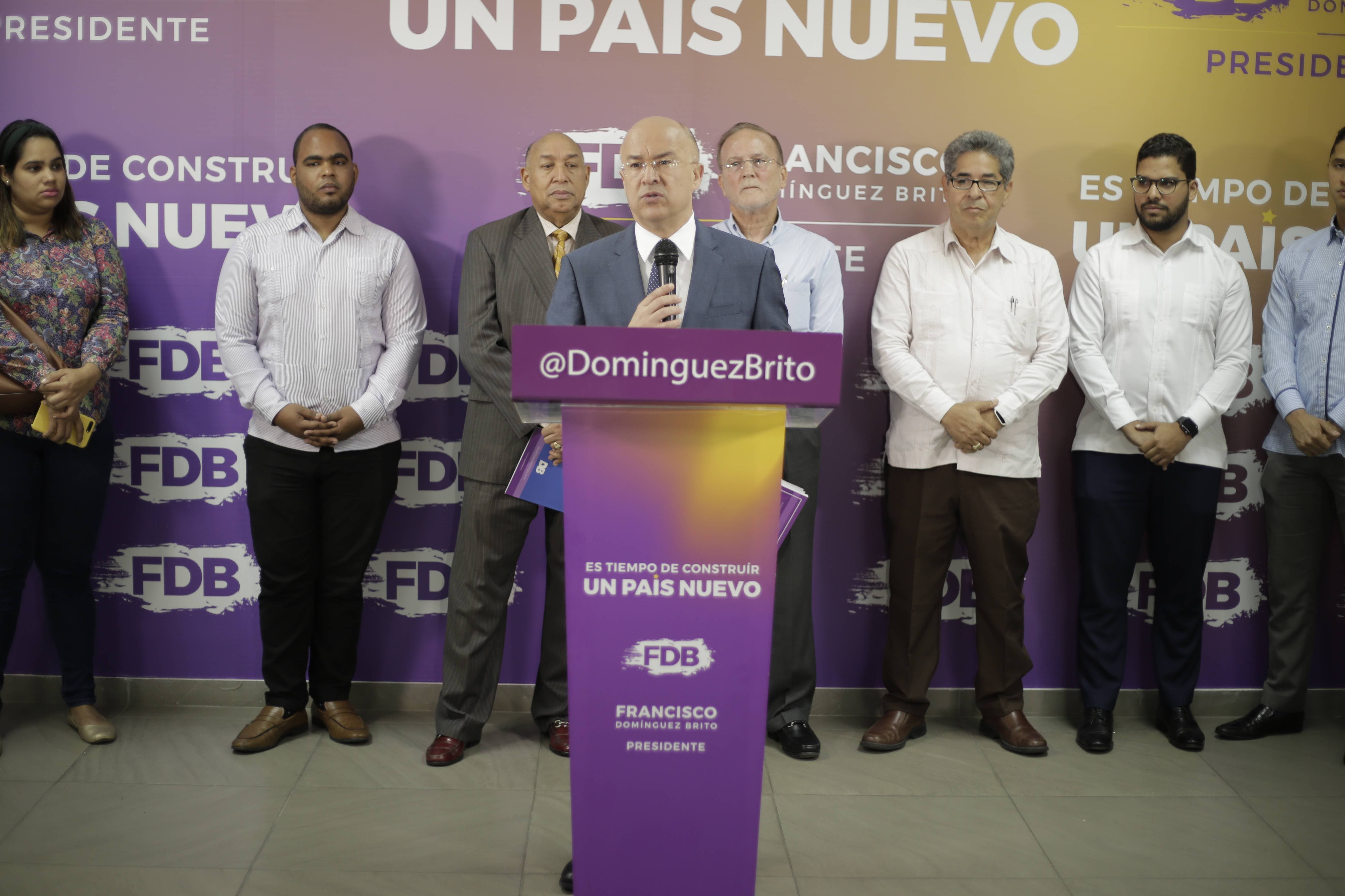 Francisco Domínguez Brito asegura que durante su gobierno pagarán a tiempo a las MIPYMEs