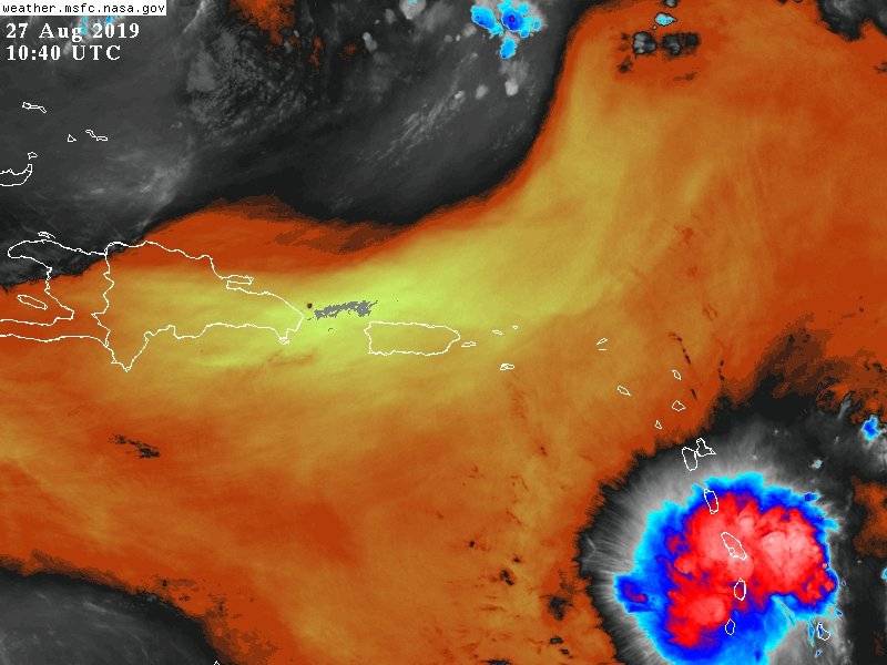 Emiten alerta de tormenta tropical y huracán en algunas zonas del país por el paso de Dorian