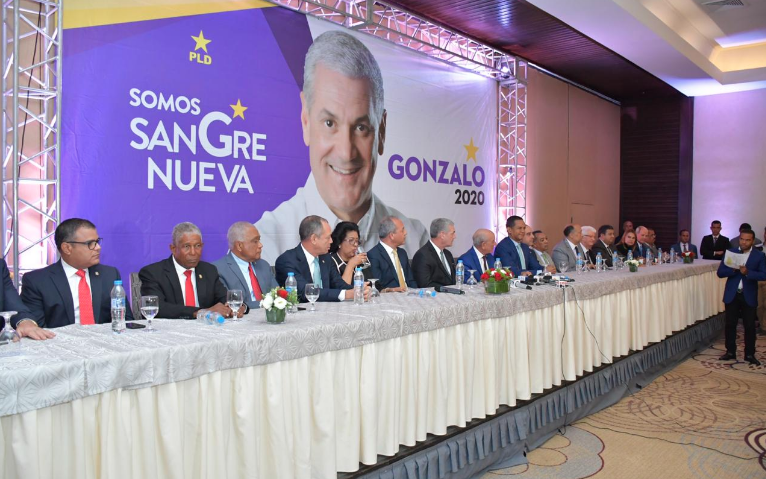 Veintidós senadores del PLD respaldan precandidatura de Gonzalo Castillo