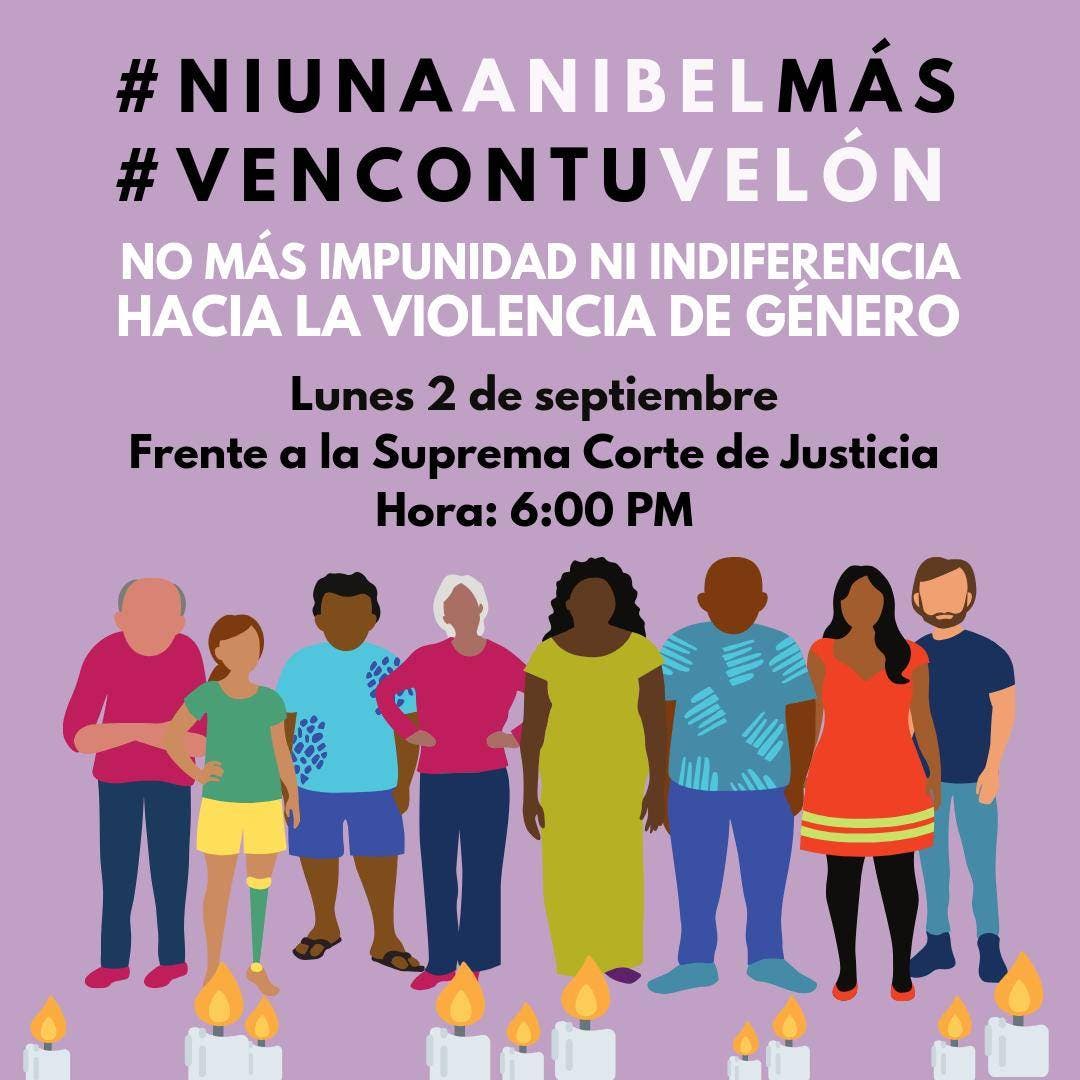 Feminicidio de Anibel González: UASD y CIPAF llaman a apoyar manifestación de hoy frente a la Suprema