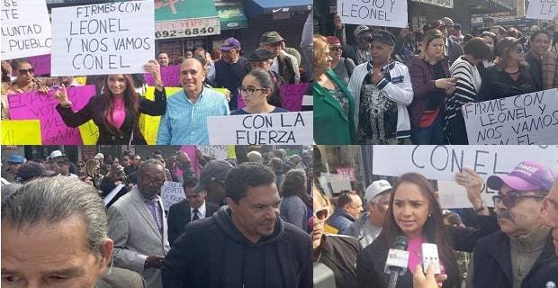 Video: Dominicanos protestan en Alto Manhattan por supuesto fraude a Leonel