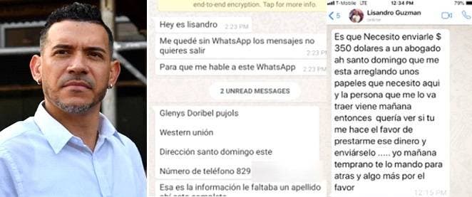 Papá de Junior Guzmán denuncia cuentas hakeadas y estafas a su nombre