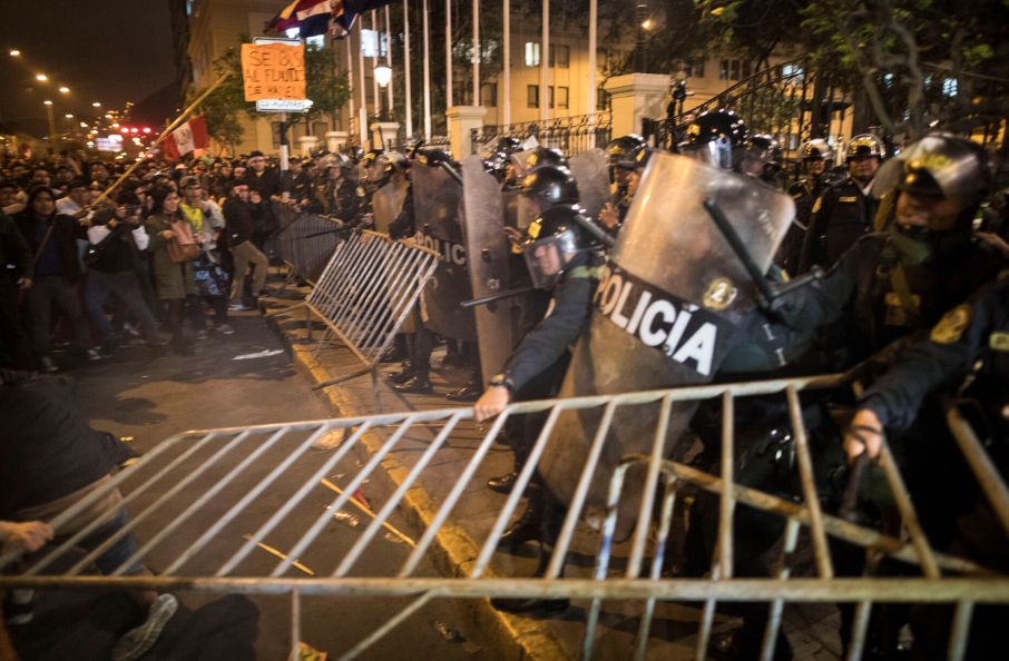 OEA pide calma ante crisis en Perú y ve “constructivo” llamado a elecciones