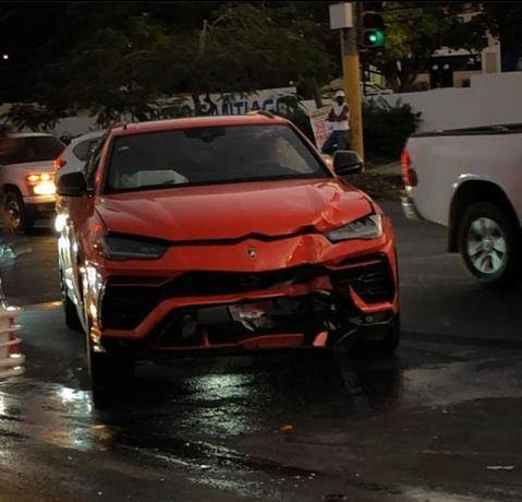 Omega sufre accidente de tránsito en Santiago