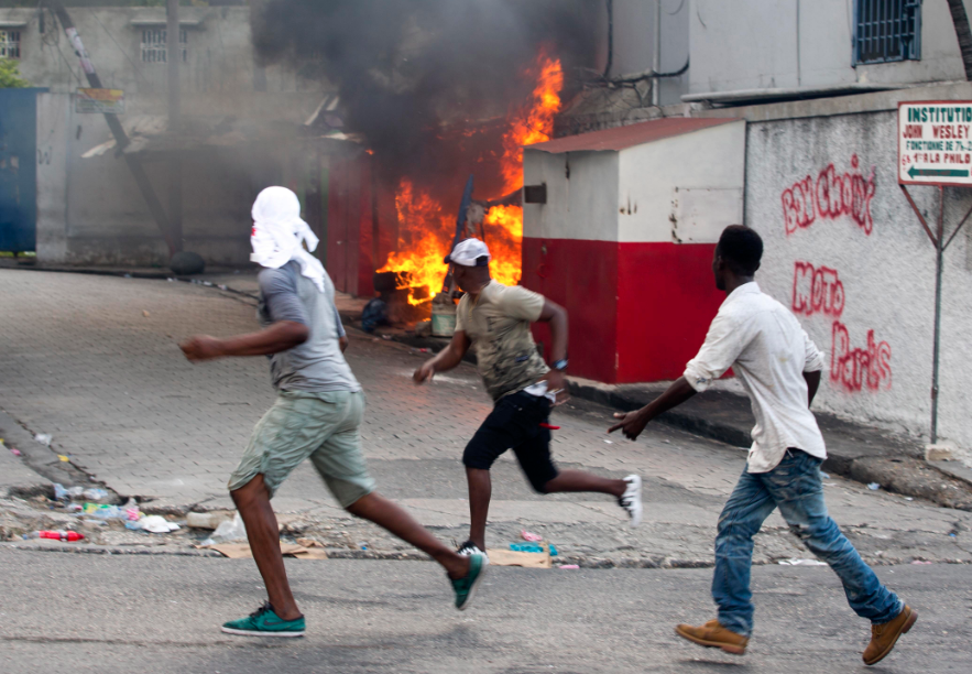 Haití: Protesta deja al menos cuatro abaleados y heridos
