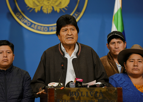 México concede asilo al expresidente boliviano Evo Morales