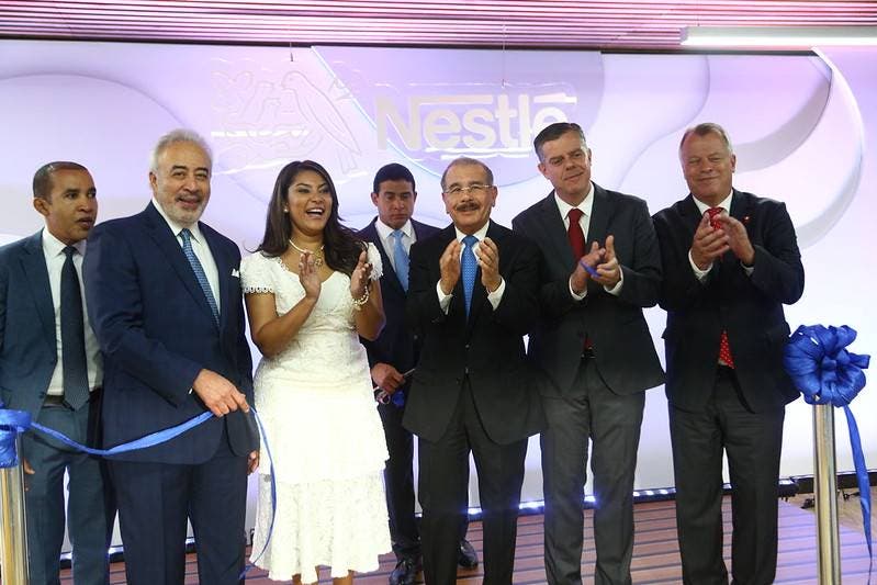 Con la presencia de Danilo Medina Nestlé Dominicana inaugura oficinas corporativas