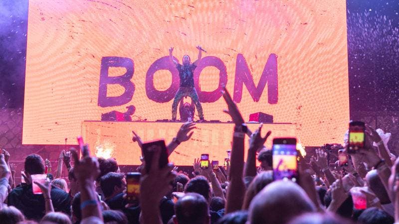 Steve Aoki puso a bailar a todos los presentes