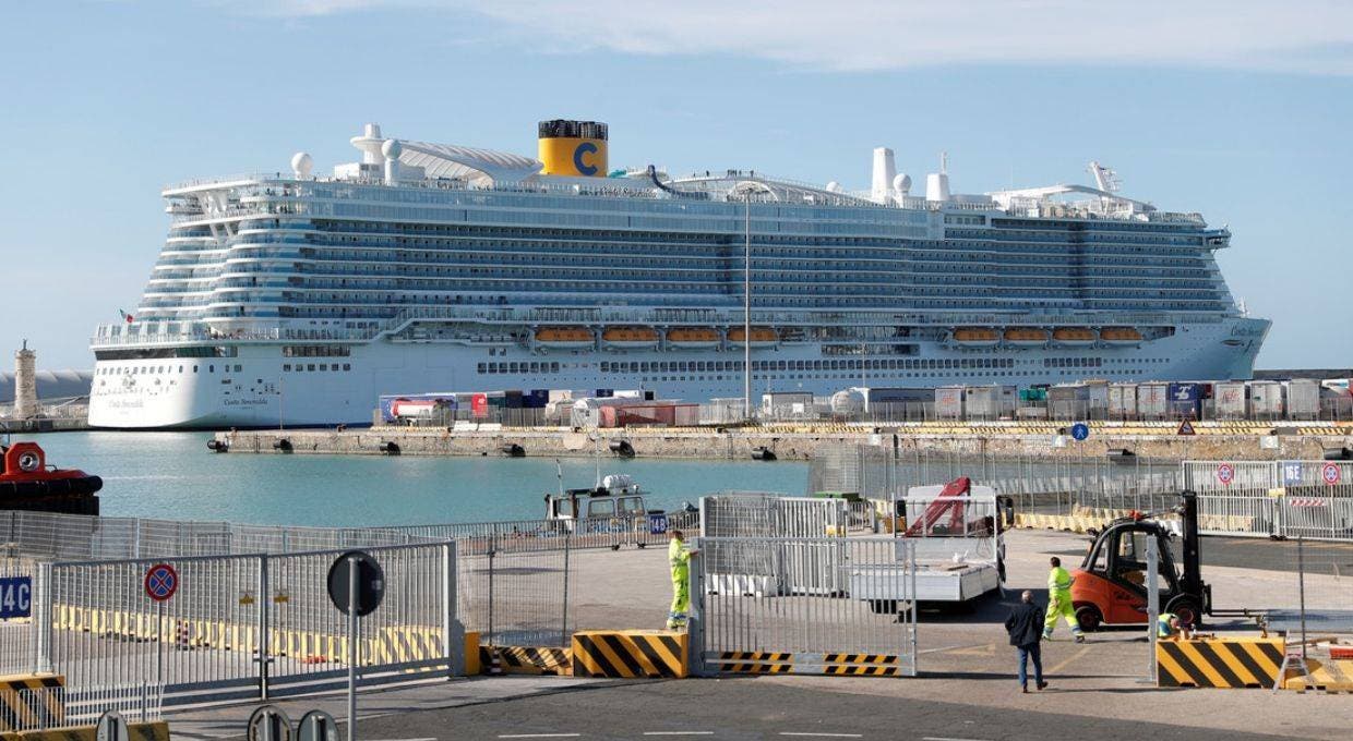 Caso coronavirus: Impiden desembarco de crucero en Italia procedente de España