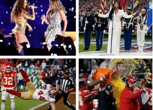 FOTOS del Super Bowl : Los Chiefs obtienen primera victoria en 50 años; sorprende el espectáculo Jennifer López y Shakira