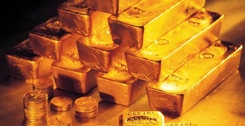 economia. lingote de oro. gold