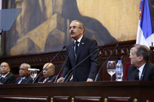 Danilo Medina durante rendición de cuentas: RD es el cuarto país de América Latina con la tasa más baja de delincuencia