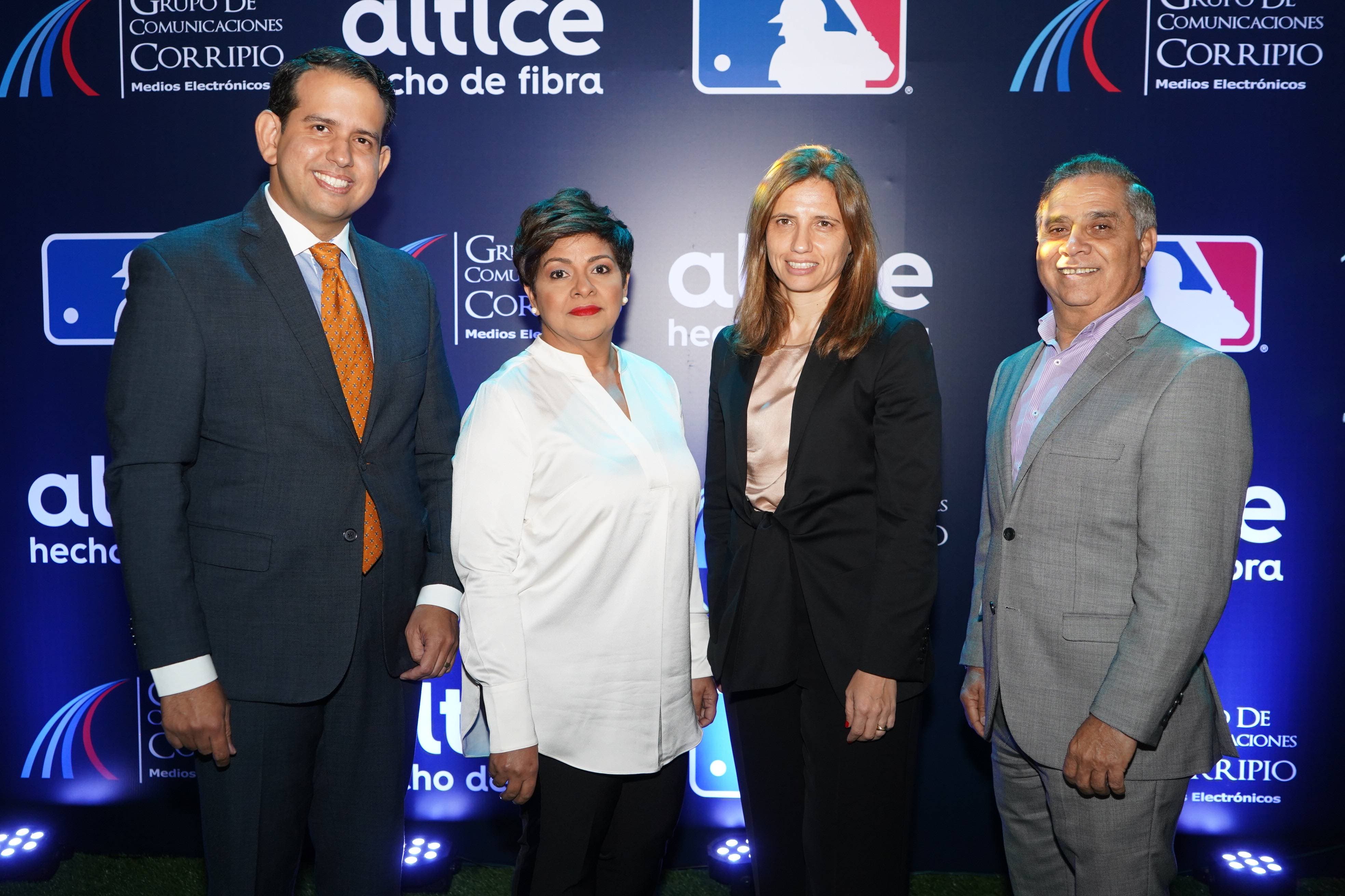 Altice y Grupo de Comunicaciones Corripio revelan detalles sobre comercialización de los juegos de la MLB
