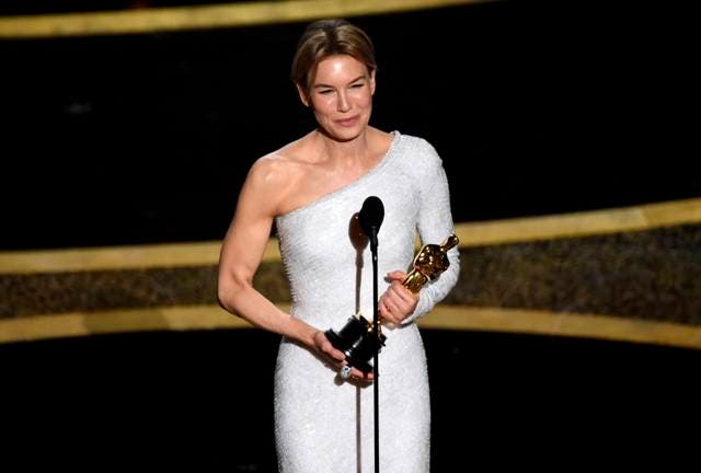 Renée Zellweger se corona como mejor actriz principal en los Óscar