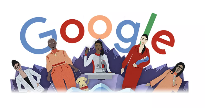 Google celebra el Día Internacional de la Mujer con un doodle