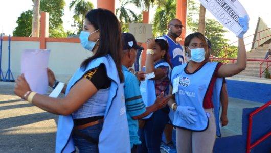 Votantes DN y SDO fueron a urnas  con miedo Covid-19