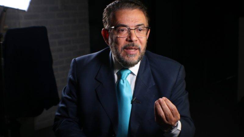 Guillermo Moreno, candidato presidencial de  Alianza País. Archivo.