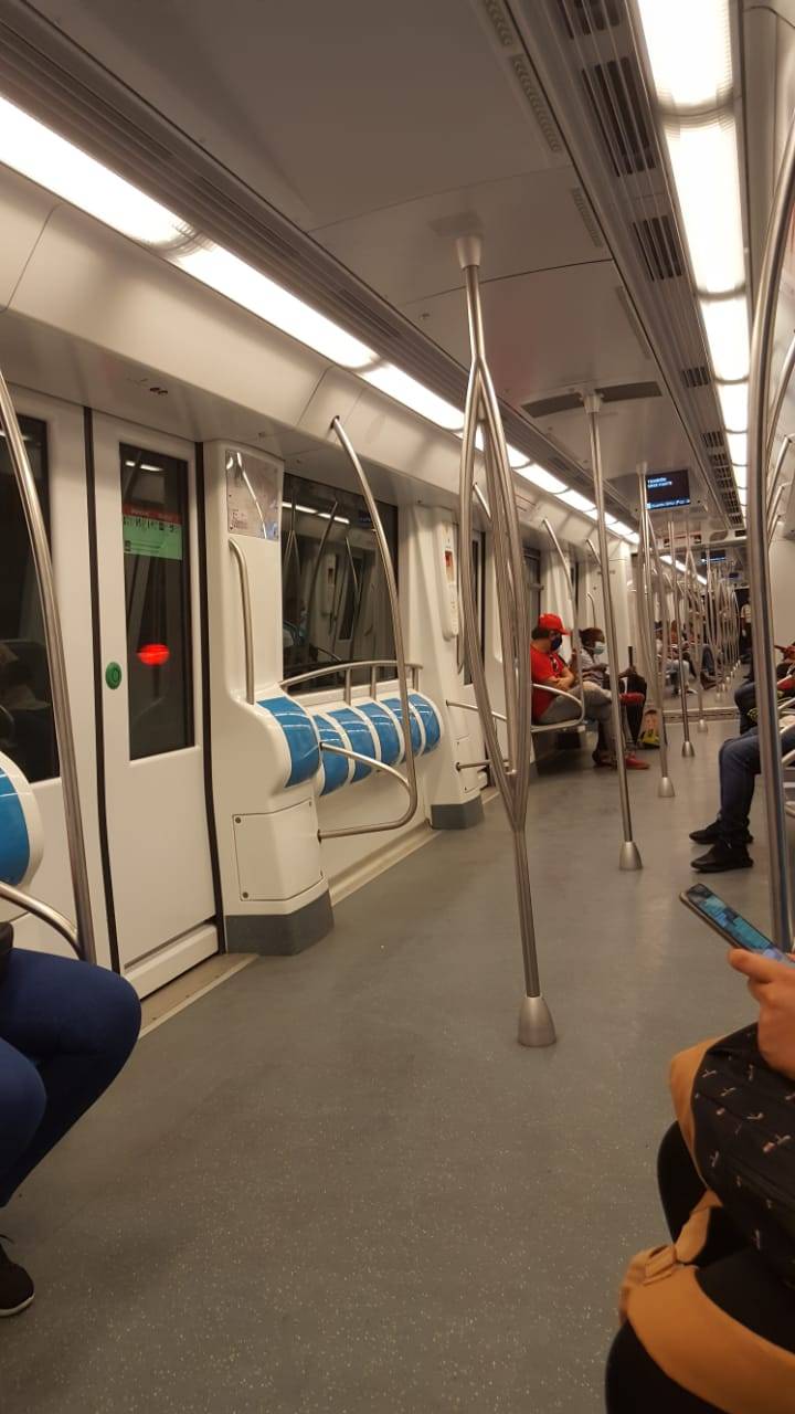 El Metro de Santo Domingo en los tiempos de coronavirus