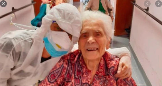 Coronavirus: Abuela de 104 años, sería la persona más longeva en recuperarse
