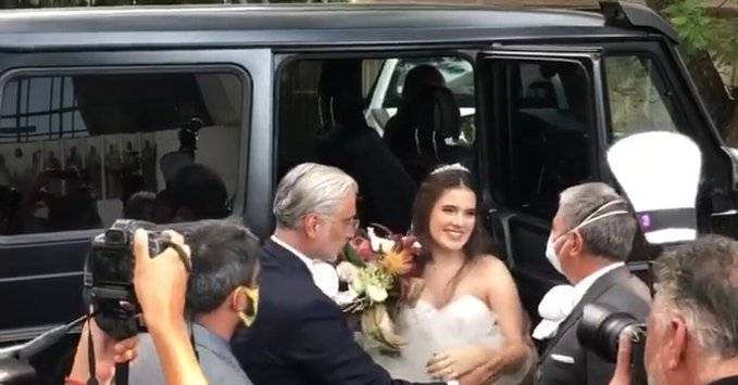 EN FOTOS: Así fue la boda de la hija de Alejandro Fernández