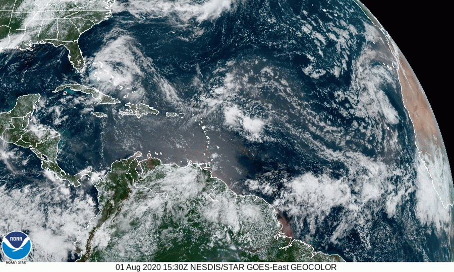 Isaías impactará Florida esta noche; ONAMET vigila depresión tropical No.10