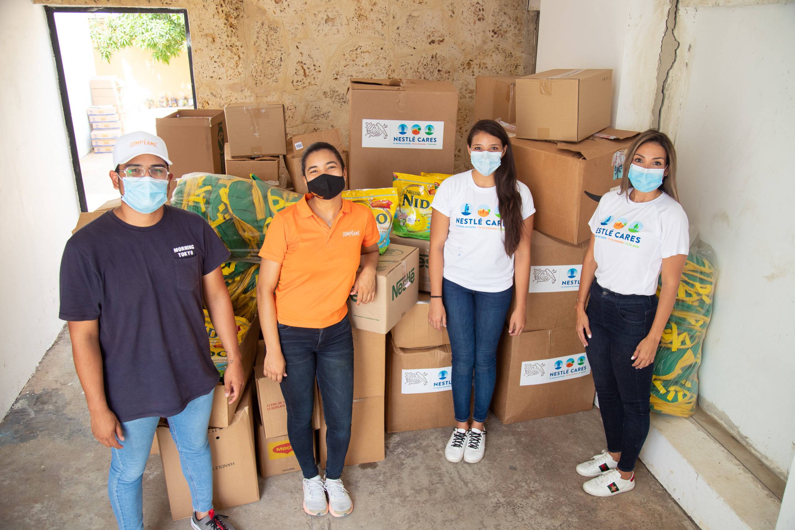 Nestlé Dominicana apoya a comunidades afectadas por la tormenta Laura