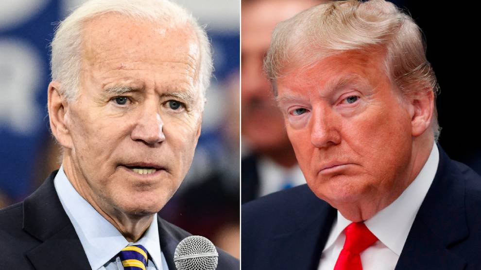 Donald Trump y Joe Biden, dos campañas totalmente opuestas