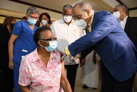14,264 personas han recibido la vacuna anticovid en RD