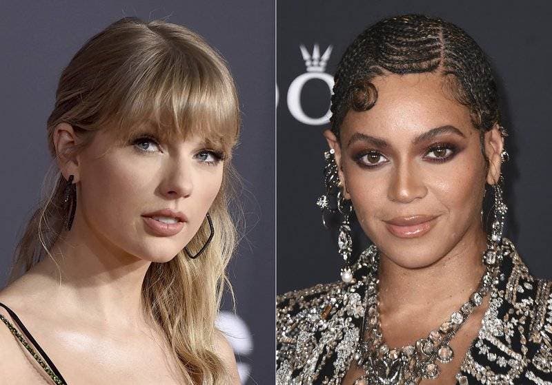 Beyoncé y Taylor Swift podrían hacer historia en los Grammy