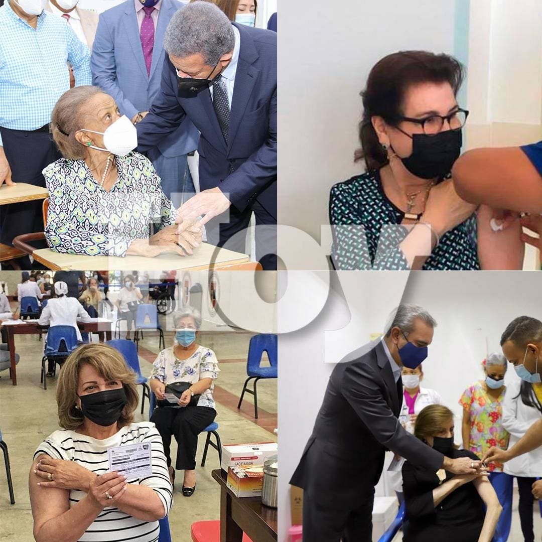 Líderes políticos que han acompañado a sus seres queridos a vacunarse contra COVID-19