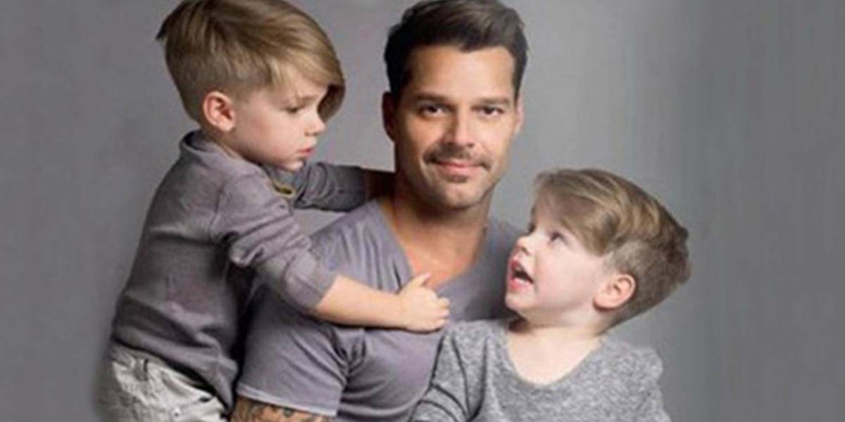 Ricky Martin procuró en la pandemia que sus hijos no sintieran su ansiedad