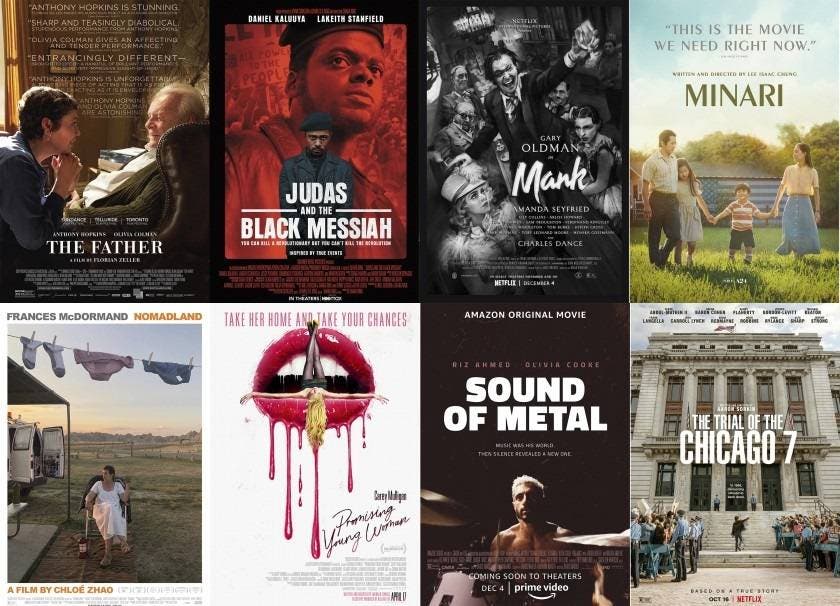 Dónde ver las películas nominadas al Oscar
