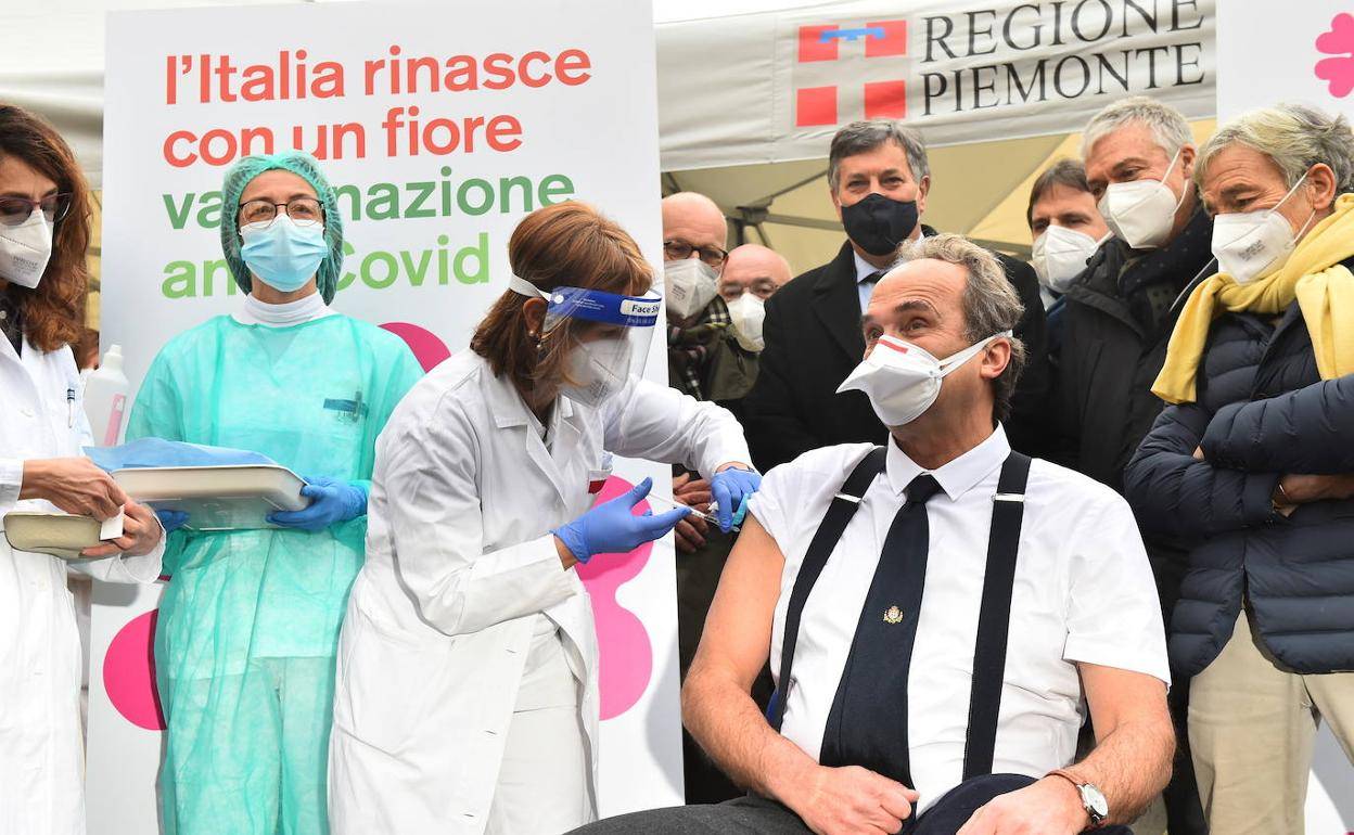 Italia quiere tener al 80 % de la población vacunada en septiembre