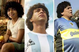 Se filtraron las primeras imágenes de la nueva serie de Diego Maradona