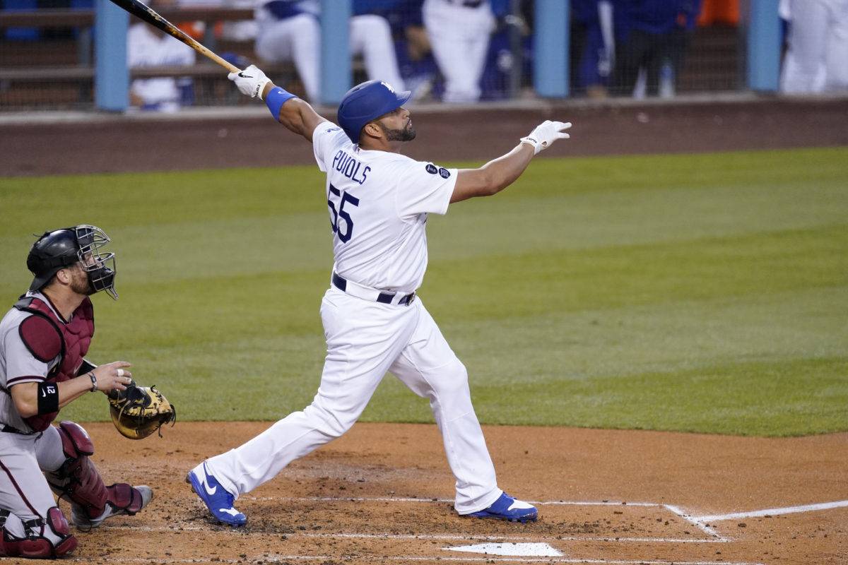 Video: Albert Pujols conectó primer  jonrón con los Dodgers