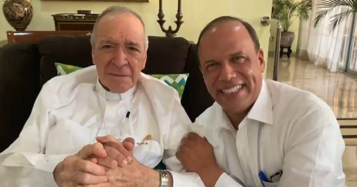 Video: Cardenal López Rodríguez reaparece luego de cirugía