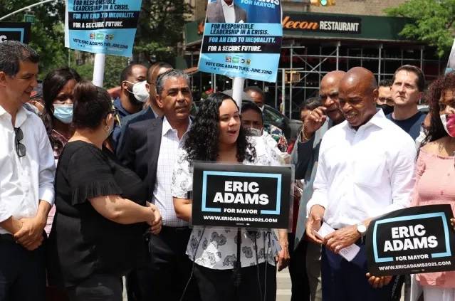 Exhortan a dominicanos y otras etnias seguirse sumando a campaña Eric Adams