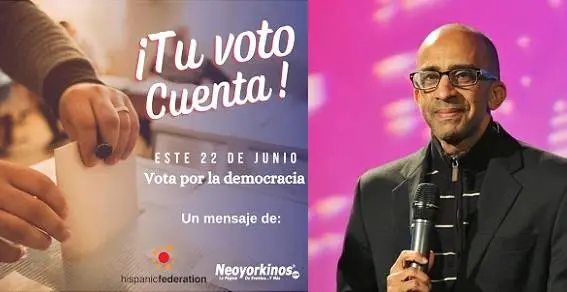 Inician campaña de motivación entre hispanos NYC acudan a votar primarias próximo día 22