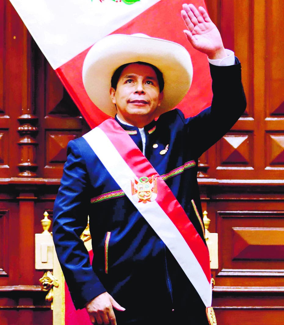Pedro Castillo Asume Presidencia De Perú