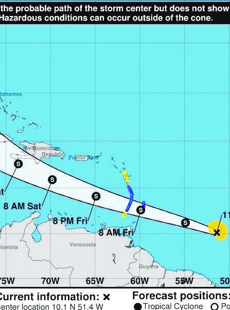 Tormenta tropical Elsa amenaza Caribe