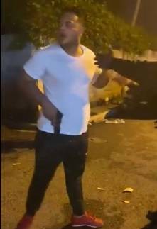 Video viral: Sargento de la Policía reacciona agresivo con arma en mano contra compañeros de la uniformada