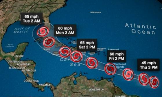 ¿Representa la tormenta tropical Elsa un peligro para República Dominicana?