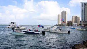 Exilio cubano solo logra reunir cinco barcos