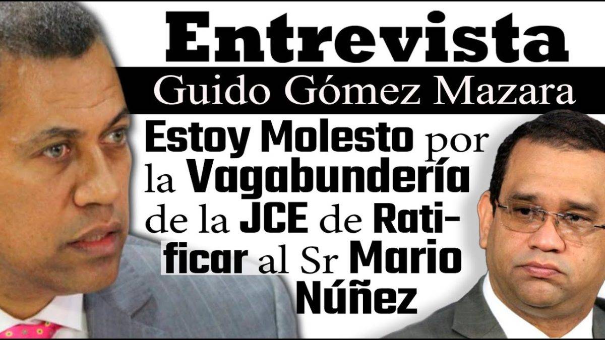 Entrevista a Guido Gómez Mazara en el programa Telematutino 11