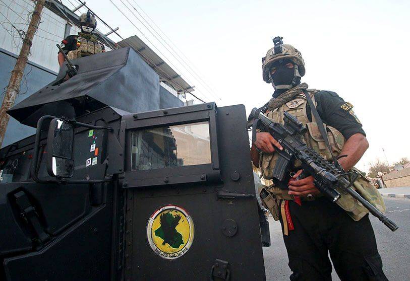 Mueren 12 policías iraquíes en un ataque atribuido al Estado Islámico