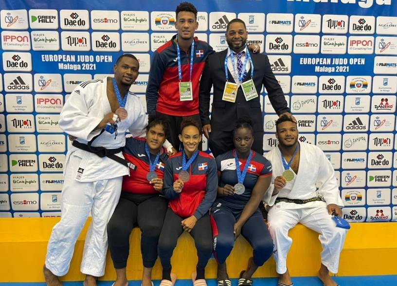 Judo RD gana un oro, dos plata y dos bronce en Open de Málaga
